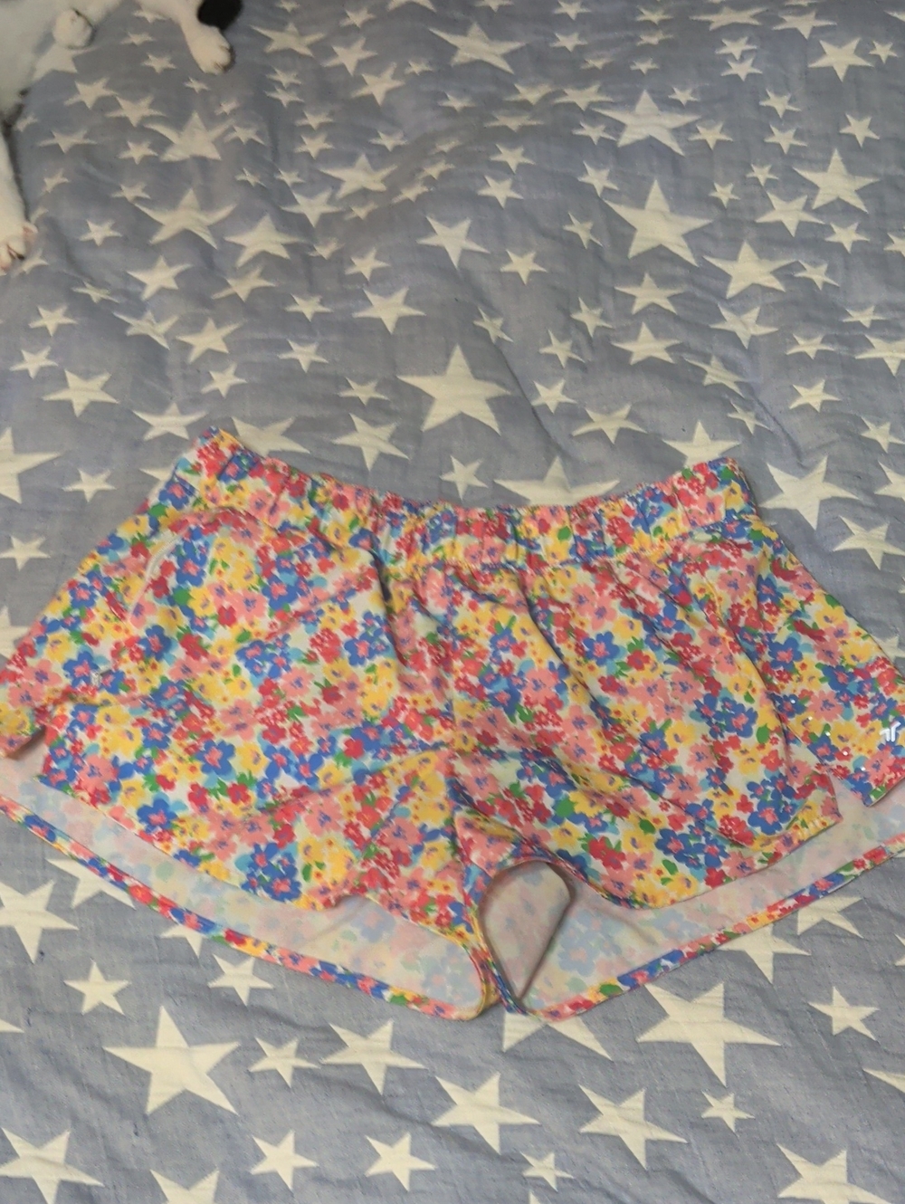 Old Navy Floral Running Shorts Mid-Rise Small